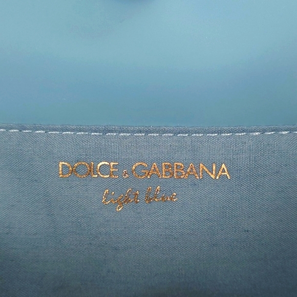 Dolce&Gabbana light blue cosmetic bag - Picture 9 of 10